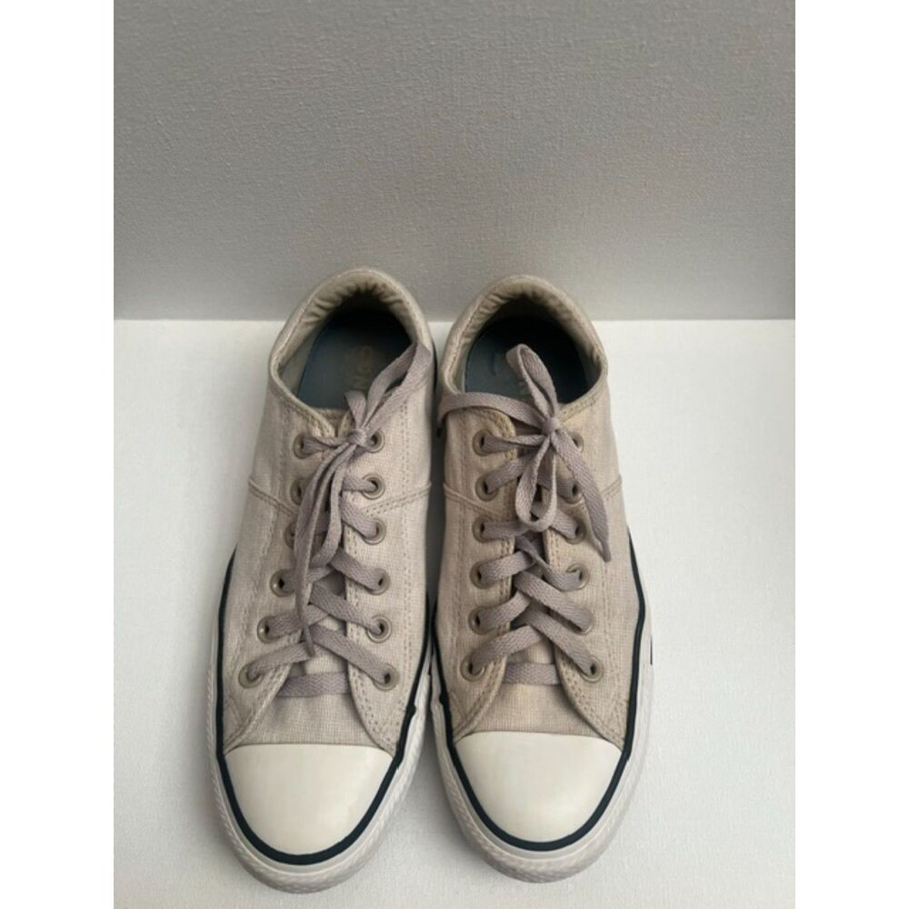 Converse Chuck Taylor All Star Madison Ox Women Canvas Low Top Sneakers Sz 9 Tan - Picture 2 of 8